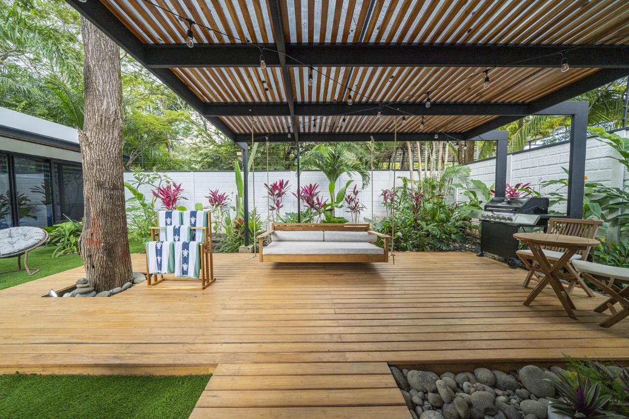 Playa Potrero - New Modern House, Pool In Guitar Shape - Casa Guitarra Villa ภายนอก รูปภาพ